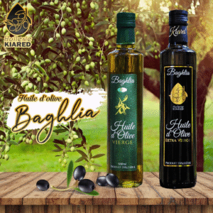 Huile d'Olive Vierge BAGHLIA - Qualité Supérieure